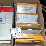 01 LOTE COM GRANDE QUANTIDADE DE LUMINÁRIAS DE EMBUTIR E SOBREPOR DE MARCAS E MODELOS DIVERSOS. (NO ESTADO) ATENÇÃO! FAZER A VISITAÇÃO ANTES DE ARREMATAR, NÃO SABEMOS SE FUNCIONA, LEILÃO NÃO TEM GARANTIA E NEM DEVOLUÇÃO, SUJEITO A POSSÍVEIS AVARIAS VISÍVEIS/OCULTAS E/OU AUSÊNCIA DE COMPONENTES.