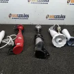 01 DISPOSITIVO DE TERAPIA DE ALTA FREQUÊNCIA E 03 MIXERS COM ACESSÓRIOS DE MARCAS E MODELOS DIVERSOS. (NO ESTADO) ATENÇÃO! FAZER A VISITAÇÃO ANTES DE ARREMATAR, NÃO SABEMOS SE FUNCIONA, LEILÃO NÃO TEM GARANTIA E NEM DEVOLUÇÃO, SUJEITO A POSSÍVEIS AVARIAS VISÍVEIS/OCULTAS E/OU AUSÊNCIA DE COMPONENTES.
