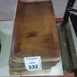 20 PLACAS DE MADEIRA. (NO ESTADO) ATENÇÃO! FAZER A VISITAÇÃO ANTES DE ARREMATAR, NÃO SABEMOS SE FUNCIONA, LEILÃO NÃO TEM GARANTIA E NEM DEVOLUÇÃO, SUJEITO A POSSÍVEIS AVARIAS VISÍVEIS/OCULTAS E/OU AUSÊNCIA DE COMPONENTES.