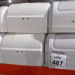 09 DISPENSES DE PAPEL. (NO ESTADO) ATENÇÃO! FAZER A VISITAÇÃO ANTES DE ARREMATAR, NÃO SABEMOS SE FUNCIONA, LEILÃO NÃO TEM GARANTIA E NEM DEVOLUÇÃO, SUJEITO A POSSÍVEIS AVARIAS VISÍVEIS/OCULTAS E/OU AUSÊNCIA DE COMPONENTES.