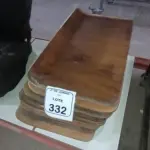 20 PLACAS DE MADEIRA. (NO ESTADO) ATENÇÃO! FAZER A VISITAÇÃO ANTES DE ARREMATAR, NÃO SABEMOS SE FUNCIONA, LEILÃO NÃO TEM GARANTIA E NEM DEVOLUÇÃO, SUJEITO A POSSÍVEIS AVARIAS VISÍVEIS/OCULTAS E/OU AUSÊNCIA DE COMPONENTES.
