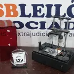 01 IMPRESSORA 3D. (NO ESTADO) ATENÇÃO! FAZER A VISITAÇÃO ANTES DE ARREMATAR, NÃO SABEMOS SE FUNCIONA, LEILÃO NÃO TEM GARANTIA E NEM DEVOLUÇÃO, SUJEITO A POSSÍVEIS AVARIAS VISÍVEIS/OCULTAS E/OU AUSÊNCIA DE COMPONENTES.