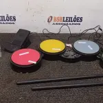 01 MINI BATERIA ROCK BAND MARCA LEADERSHIP GAMER. (NO ESTADO) ATENÇÃO! FAZER A VISITAÇÃO ANTES DE ARREMATAR, NÃO SABEMOS SE FUNCIONA, LEILÃO NÃO TEM GARANTIA E NEM DEVOLUÇÃO, SUJEITO A POSSÍVEIS AVARIAS VISÍVEIS/OCULTAS E/OU AUSÊNCIA DE COMPONENTES.