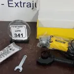 01 ESMERILHADEIRA ANGULAR 220V (NOVO). (NO ESTADO) ATENÇÃO! FAZER A VISITAÇÃO ANTES DE ARREMATAR, NÃO SABEMOS SE FUNCIONA, LEILÃO NÃO TEM GARANTIA E NEM DEVOLUÇÃO, SUJEITO A POSSÍVEIS AVARIAS VISÍVEIS/OCULTAS E/OU AUSÊNCIA DE COMPONENTES.