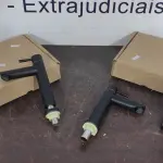02 TORNEIRAS MARCA PRIZI. (NO ESTADO) ATENÇÃO! FAZER A VISITAÇÃO ANTES DE ARREMATAR, NÃO SABEMOS SE FUNCIONA, LEILÃO NÃO TEM GARANTIA E NEM DEVOLUÇÃO, SUJEITO A POSSÍVEIS AVARIAS VISÍVEIS/OCULTAS E/OU AUSÊNCIA DE COMPONENTES.