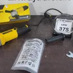 01 ESMERILHADEIRA ANGULAR 220V (NOVO). (NO ESTADO) ATENÇÃO! FAZER A VISITAÇÃO ANTES DE ARREMATAR, NÃO SABEMOS SE FUNCIONA, LEILÃO NÃO TEM GARANTIA E NEM DEVOLUÇÃO, SUJEITO A POSSÍVEIS AVARIAS VISÍVEIS/OCULTAS E/OU AUSÊNCIA DE COMPONENTES.