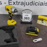 01 CHAVE IMPACTO 21V COM CARREGADOR USB MARCA BOMVINK (NOVO). (NO ESTADO) ATENÇÃO! FAZER A VISITAÇÃO ANTES DE ARREMATAR, NÃO SABEMOS SE FUNCIONA, LEILÃO NÃO TEM GARANTIA E NEM DEVOLUÇÃO, SUJEITO A POSSÍVEIS AVARIAS VISÍVEIS/OCULTAS E/OU AUSÊNCIA DE COMPONENTES.