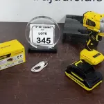 01 CHAVE IMPACTO 21V COM CARREGADOR USB MARCA BOMVINK (NOVO). (NO ESTADO) ATENÇÃO! FAZER A VISITAÇÃO ANTES DE ARREMATAR, NÃO SABEMOS SE FUNCIONA, LEILÃO NÃO TEM GARANTIA E NEM DEVOLUÇÃO, SUJEITO A POSSÍVEIS AVARIAS VISÍVEIS/OCULTAS E/OU AUSÊNCIA DE COMPONENTES.