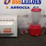 01 MICRO-ONDAS 220V MARCA ELECTROLUX, 01 BALANÇA MARCA MAGNA E 01 LIQUIDIFICADOR/PROCESSADOR 220V MARCA BRITÂNIA. (NO ESTADO) ATENÇÃO! FAZER A VISITAÇÃO ANTES DE ARREMATAR, NÃO SABEMOS SE FUNCIONA, LEILÃO NÃO TEM GARANTIA E NEM DEVOLUÇÃO, SUJEITO A POSSÍVEIS AVARIAS VISÍVEIS/OCULTAS E/OU AUSÊNCIA DE COMPONENTES.