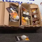 01 LOTE COM VÁRIAS LÂMPADAS MINI GLOBO 25W MARCA DURACELL. (NO ESTADO) ATENÇÃO! FAZER A VISITAÇÃO ANTES DE ARREMATAR, NÃO SABEMOS SE FUNCIONA, LEILÃO NÃO TEM GARANTIA E NEM DEVOLUÇÃO, SUJEITO A POSSÍVEIS AVARIAS VISÍVEIS/OCULTAS E/OU AUSÊNCIA DE COMPONENTES.