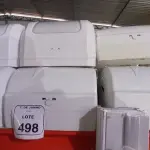 09 DISPENSES DE PAPEL. (NO ESTADO) ATENÇÃO! FAZER A VISITAÇÃO ANTES DE ARREMATAR, NÃO SABEMOS SE FUNCIONA, LEILÃO NÃO TEM GARANTIA E NEM DEVOLUÇÃO, SUJEITO A POSSÍVEIS AVARIAS VISÍVEIS/OCULTAS E/OU AUSÊNCIA DE COMPONENTES.
