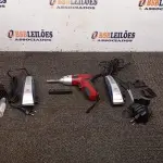 03 MÁQUINAS DE CORTAR CABELO 220V MARCA MONDIAL E 01 PARAFUSADEIRA A BATERIA MARCA MONDIAL. (NO ESTADO) ATENÇÃO! FAZER A VISITAÇÃO ANTES DE ARREMATAR, NÃO SABEMOS SE FUNCIONA, LEILÃO NÃO TEM GARANTIA E NEM DEVOLUÇÃO, SUJEITO A POSSÍVEIS AVARIAS VISÍVEIS/OCULTAS E/OU AUSÊNCIA DE COMPONENTES.