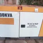 01 GERADOR MODELO ND3000ES3 A DIESEL 30KVA MARCA NAGANO. (NO ESTADO) ATENÇÃO! FAZER A VISITAÇÃO ANTES DE ARREMATAR, NÃO SABEMOS SE FUNCIONA, LEILÃO NÃO TEM GARANTIA E NEM DEVOLUÇÃO, SUJEITO A POSSÍVEIS AVARIAS VISÍVEIS/OCULTAS E/OU AUSÊNCIA DE COMPONENTES.