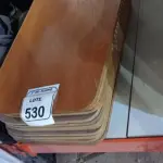 20 PLACAS DE MADEIRA. (NO ESTADO) ATENÇÃO! FAZER A VISITAÇÃO ANTES DE ARREMATAR, NÃO SABEMOS SE FUNCIONA, LEILÃO NÃO TEM GARANTIA E NEM DEVOLUÇÃO, SUJEITO A POSSÍVEIS AVARIAS VISÍVEIS/OCULTAS E/OU AUSÊNCIA DE COMPONENTES.