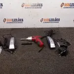 03 MÁQUINAS DE CORTAR CABELO 220V MARCA MONDIAL E 01 PARAFUSADEIRA A BATERIA MARCA MONDIAL. (NO ESTADO) ATENÇÃO! FAZER A VISITAÇÃO ANTES DE ARREMATAR, NÃO SABEMOS SE FUNCIONA, LEILÃO NÃO TEM GARANTIA E NEM DEVOLUÇÃO, SUJEITO A POSSÍVEIS AVARIAS VISÍVEIS/OCULTAS E/OU AUSÊNCIA DE COMPONENTES.