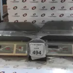 02 BALANÇAS PEDIÁTRICAS. (NO ESTADO) ATENÇÃO! FAZER A VISITAÇÃO ANTES DE ARREMATAR, NÃO SABEMOS SE FUNCIONA, LEILÃO NÃO TEM GARANTIA E NEM DEVOLUÇÃO, SUJEITO A POSSÍVEIS AVARIAS VISÍVEIS/OCULTAS E/OU AUSÊNCIA DE COMPONENTES.