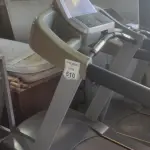 01 ESTEIRA ERGOMÉTRICA MODELO T60 220V MARCA VISION. (NO ESTADO) ATENÇÃO! FAZER A VISITAÇÃO ANTES DE ARREMATAR, NÃO SABEMOS SE FUNCIONA, LEILÃO NÃO TEM GARANTIA E NEM DEVOLUÇÃO, SUJEITO A POSSÍVEIS AVARIAS VISÍVEIS/OCULTAS E/OU AUSÊNCIA DE COMPONENTES.
