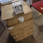  05 CAIXAS COM 09 LUMINÁRIAS SPOT DE EMBUTIR QUADRADO FOCUS 30 A BRANCO FOSCO. (NO ESTADO) ATENÇÃO! FAZER A VISITAÇÃO ANTES DE ARREMATAR, NÃO SABEMOS SE FUNCIONA, LEILÃO NÃO TEM GARANTIA E NEM DEVOLUÇÃO, SUJEITO A POSSÍVEIS AVARIAS VISÍVEIS/OCULTAS E/OU AUSÊNCIA DE COMPONENTES.