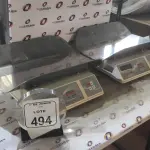 02 BALANÇAS PEDIÁTRICAS. (NO ESTADO) ATENÇÃO! FAZER A VISITAÇÃO ANTES DE ARREMATAR, NÃO SABEMOS SE FUNCIONA, LEILÃO NÃO TEM GARANTIA E NEM DEVOLUÇÃO, SUJEITO A POSSÍVEIS AVARIAS VISÍVEIS/OCULTAS E/OU AUSÊNCIA DE COMPONENTES.