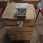  05 CAIXAS COM 09 LUMINÁRIAS SPOT DE EMBUTIR QUADRADO FOCUS 30 A BRANCO FOSCO. (NO ESTADO) ATENÇÃO! FAZER A VISITAÇÃO ANTES DE ARREMATAR, NÃO SABEMOS SE FUNCIONA, LEILÃO NÃO TEM GARANTIA E NEM DEVOLUÇÃO, SUJEITO A POSSÍVEIS AVARIAS VISÍVEIS/OCULTAS E/OU AUSÊNCIA DE COMPONENTES.
