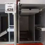 02 ARMÁRIOS PARA CPU COM 01 PORTA E 01 GAVETA. (NO ESTADO) ATENÇÃO! FAZER A VISITAÇÃO ANTES DE ARREMATAR, NÃO SABEMOS SE FUNCIONA, LEILÃO NÃO TEM GARANTIA E NEM DEVOLUÇÃO, SUJEITO A POSSÍVEIS AVARIAS VISÍVEIS/OCULTAS E/OU AUSÊNCIA DE COMPONENTES.
