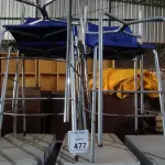 05 CADEIRAS ALTAS SENDO 02 SEM ASSENTO. (NO ESTADO) ATENÇÃO! FAZER A VISITAÇÃO ANTES DE ARREMATAR, NÃO SABEMOS SE FUNCIONA, LEILÃO NÃO TEM GARANTIA E NEM DEVOLUÇÃO, SUJEITO A POSSÍVEIS AVARIAS VISÍVEIS/OCULTAS E/OU AUSÊNCIA DE COMPONENTES.