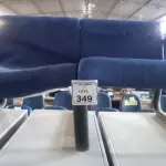 01 POLTRONA DE 02 LUGARES. (NO ESTADO) ATENÇÃO! FAZER A VISITAÇÃO ANTES DE ARREMATAR, NÃO SABEMOS SE FUNCIONA, LEILÃO NÃO TEM GARANTIA E NEM DEVOLUÇÃO, SUJEITO A POSSÍVEIS AVARIAS VISÍVEIS/OCULTAS E/OU AUSÊNCIA DE COMPONENTES.