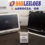 02 COMPUTADORES ALL IN ONE MARCAS MSI E HP. (NO ESTADO) ATENÇÃO! FAZER A VISITAÇÃO ANTES DE ARREMATAR, NÃO SABEMOS SE FUNCIONA, LEILÃO NÃO TEM GARANTIA E NEM DEVOLUÇÃO, SUJEITO A POSSÍVEIS AVARIAS VISÍVEIS/OCULTAS E/OU AUSÊNCIA DE COMPONENTES.