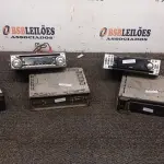 05 APARELHOS DE SOM AUTOMOTIVO DEMARCAS E MODELOS DIVERSOS. (NO ESTADO) ATENÇÃO! FAZER A VISITAÇÃO ANTES DE ARREMATAR, NÃO SABEMOS SE FUNCIONA, LEILÃO NÃO TEM GARANTIA E NEM DEVOLUÇÃO, SUJEITO A POSSÍVEIS AVARIAS VISÍVEIS/OCULTAS E/OU AUSÊNCIA DE COMPONENTES.