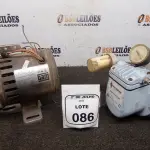 02 MOTORES ELÉTRICOS. (NO ESTADO) ATENÇÃO! FAZER A VISITAÇÃO ANTES DE ARREMATAR, NÃO SABEMOS SE FUNCIONA, LEILÃO NÃO TEM GARANTIA E NEM DEVOLUÇÃO, SUJEITO A POSSÍVEIS AVARIAS VISÍVEIS/OCULTAS E/OU AUSÊNCIA DE COMPONENTES.