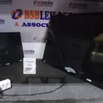 01 TV 40’’ MARCA SAMSUNG PARA RETIRADA DE PEÇAS E 01 MONITOR 24’’ MARCA AOC. (NO ESTADO) ATENÇÃO! FAZER A VISITAÇÃO ANTES DE ARREMATAR, NÃO SABEMOS SE FUNCIONA, LEILÃO NÃO TEM GARANTIA E NEM DEVOLUÇÃO, SUJEITO A POSSÍVEIS AVARIAS VISÍVEIS/OCULTAS E/OU AUSÊNCIA DE COMPONENTES.