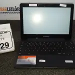 01 CROMEBOOK LINHA CONNECT MEMÓRIA 2GB, 16GB E.MMC TELA DE 11.6’’ MARCA SAMSUNG SEM FONTE. (NO ESTADO) ATENÇÃO! FAZER A VISITAÇÃO ANTES DE ARREMATAR, NÃO SABEMOS SE FUNCIONA, LEILÃO NÃO TEM GARANTIA E NEM DEVOLUÇÃO, SUJEITO A POSSÍVEIS AVARIAS VISÍVEIS/OCULTAS E/OU AUSÊNCIA DE COMPONENTES.