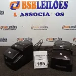 02 IMPRESSORAS TÉRMICAS. (NO ESTADO) ATENÇÃO! FAZER A VISITAÇÃO ANTES DE ARREMATAR, NÃO SABEMOS SE FUNCIONA, LEILÃO NÃO TEM GARANTIA E NEM DEVOLUÇÃO, SUJEITO A POSSÍVEIS AVARIAS VISÍVEIS/OCULTAS E/OU AUSÊNCIA DE COMPONENTES.
