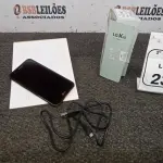 01 SMARTFONE MODELO K10 MARCA LG. (NO ESTADO) ATENÇÃO! FAZER A VISITAÇÃO ANTES DE ARREMATAR, NÃO SABEMOS SE FUNCIONA, LEILÃO NÃO TEM GARANTIA E NEM DEVOLUÇÃO, SUJEITO A POSSÍVEIS AVARIAS VISÍVEIS/OCULTAS E/OU AUSÊNCIA DE COMPONENTES.