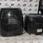 01 FRITADEIRA ELÉTRICA E 01 AIR FEYER MARCA MONDIAL. (NO ESTADO) ATENÇÃO! FAZER A VISITAÇÃO ANTES DE ARREMATAR, NÃO SABEMOS SE FUNCIONA, LEILÃO NÃO TEM GARANTIA E NEM DEVOLUÇÃO, SUJEITO A POSSÍVEIS AVARIAS VISÍVEIS/OCULTAS E/OU AUSÊNCIA DE COMPONENTES.