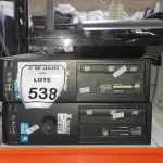 02 MONITORES E 02 CPU MARCA ITAUTEC. (NO ESTADO) ATENÇÃO! FAZER A VISITAÇÃO ANTES DE ARREMATAR, NÃO SABEMOS SE FUNCIONA, LEILÃO NÃO TEM GARANTIA E NEM DEVOLUÇÃO, SUJEITO A POSSÍVEIS AVARIAS VISÍVEIS/OCULTAS E/OU AUSÊNCIA DE COMPONENTES.