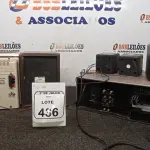 01 APARELHO DE VÍDEO CASSETE, 01 MINI SYSTEM E 04 CAIXAS DE SOM. (NO ESTADO) ATENÇÃO! FAZER A VISITAÇÃO ANTES DE ARREMATAR, NÃO SABEMOS SE FUNCIONA, LEILÃO NÃO TEM GARANTIA E NEM DEVOLUÇÃO, SUJEITO A POSSÍVEIS AVARIAS VISÍVEIS/OCULTAS E/OU AUSÊNCIA DE COMPONENTES.