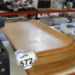 20 PLACAS DE MADEIRA. (NO ESTADO) ATENÇÃO! FAZER A VISITAÇÃO ANTES DE ARREMATAR, NÃO SABEMOS SE FUNCIONA, LEILÃO NÃO TEM GARANTIA E NEM DEVOLUÇÃO, SUJEITO A POSSÍVEIS AVARIAS VISÍVEIS/OCULTAS E/OU AUSÊNCIA DE COMPONENTES.