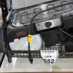 01 CHURRASQUEIRA ELÉTRICA, 01 TORRADEIRA, 01 CAFETEIRA E 01 PANELA ELÉTRICA PARA RETIRADA DE PEÇAS. (NO ESTADO) ATENÇÃO! FAZER A VISITAÇÃO ANTES DE ARREMATAR, NÃO SABEMOS SE FUNCIONA, LEILÃO NÃO TEM GARANTIA E NEM DEVOLUÇÃO, SUJEITO A POSSÍVEIS AVARIAS VISÍVEIS/OCULTAS E/OU AUSÊNCIA DE COMPONENTES.