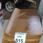 20 PLACAS DE MADEIRA. (NO ESTADO) ATENÇÃO! FAZER A VISITAÇÃO ANTES DE ARREMATAR, NÃO SABEMOS SE FUNCIONA, LEILÃO NÃO TEM GARANTIA E NEM DEVOLUÇÃO, SUJEITO A POSSÍVEIS AVARIAS VISÍVEIS/OCULTAS E/OU AUSÊNCIA DE COMPONENTES.