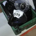 01 LOTE COM PEÇAS DE ELETRODOMÉSTICOS DIVERSAS. (NO ESTADO) ATENÇÃO! FAZER A VISITAÇÃO ANTES DE ARREMATAR, NÃO SABEMOS SE FUNCIONA, LEILÃO NÃO TEM GARANTIA E NEM DEVOLUÇÃO, SUJEITO A POSSÍVEIS AVARIAS VISÍVEIS/OCULTAS E/OU AUSÊNCIA DE COMPONENTES.