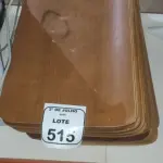 20 PLACAS DE MADEIRA. (NO ESTADO) ATENÇÃO! FAZER A VISITAÇÃO ANTES DE ARREMATAR, NÃO SABEMOS SE FUNCIONA, LEILÃO NÃO TEM GARANTIA E NEM DEVOLUÇÃO, SUJEITO A POSSÍVEIS AVARIAS VISÍVEIS/OCULTAS E/OU AUSÊNCIA DE COMPONENTES.