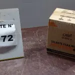 12 BISNAGAS DE ADESIVO DE SILICONE NEUTRO DE 70G MARCA ORBI QUÍMICA. (NO ESTADO) ATENÇÃO! FAZER A VISITAÇÃO ANTES DE ARREMATAR, NÃO SABEMOS SE FUNCIONA, LEILÃO NÃO TEM GARANTIA E NEM DEVOLUÇÃO, SUJEITO A POSSÍVEIS AVARIAS VISÍVEIS/OCULTAS E/OU AUSÊNCIA DE COMPONENTES.