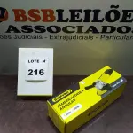 01 ESMERILHADEIRA ANGULAR 220V (NOVO). (NO ESTADO) ATENÇÃO! FAZER A VISITAÇÃO ANTES DE ARREMATAR, NÃO SABEMOS SE FUNCIONA, LEILÃO NÃO TEM GARANTIA E NEM DEVOLUÇÃO, SUJEITO A POSSÍVEIS AVARIAS VISÍVEIS/OCULTAS E/OU AUSÊNCIA DE COMPONENTES.