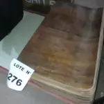 20 PLACAS DE MADEIRA. (NO ESTADO) ATENÇÃO! FAZER A VISITAÇÃO ANTES DE ARREMATAR, NÃO SABEMOS SE FUNCIONA, LEILÃO NÃO TEM GARANTIA E NEM DEVOLUÇÃO, SUJEITO A POSSÍVEIS AVARIAS VISÍVEIS/OCULTAS E/OU AUSÊNCIA DE COMPONENTES.
