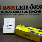01 ESMERILHADEIRA ANGULAR 220V (NOVO). (NO ESTADO) ATENÇÃO! FAZER A VISITAÇÃO ANTES DE ARREMATAR, NÃO SABEMOS SE FUNCIONA, LEILÃO NÃO TEM GARANTIA E NEM DEVOLUÇÃO, SUJEITO A POSSÍVEIS AVARIAS VISÍVEIS/OCULTAS E/OU AUSÊNCIA DE COMPONENTES.