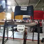 01 CADEIRA ISO FIXA ESCRITÓRIO (NO ESTADO, NÃO SABEMOS SE FUNCIONA. LEILÃO NÃO TEM GARANTIA E NEM DEVOLUÇÃO, SUJEITO A POSSÍVEIS AVARIAS VISÍVEIS/OCULTAS E/OU AUSÊNCIA DE COMPONENTES)