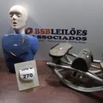  01 BONECO PARA RCP  (NO ESTADO, NÃO SABEMOS SE FUNCIONA. LEILÃO NÃO TEM GARANTIA E NEM DEVOLUÇÃO, SUJEITO A POSSÍVEIS AVARIAS VISÍVEIS/OCULTAS E/OU AUSÊNCIA DE COMPONENTES)