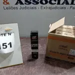 12 BISNAGAS DE ADESIVO DE SILICONE NEUTRO DE 70G MARCA ORBI QUÍMICA. (NO ESTADO) ATENÇÃO! FAZER A VISITAÇÃO ANTES DE ARREMATAR, NÃO SABEMOS SE FUNCIONA, LEILÃO NÃO TEM GARANTIA E NEM DEVOLUÇÃO, SUJEITO A POSSÍVEIS AVARIAS VISÍVEIS/OCULTAS E/OU AUSÊNCIA DE COMPONENTES.