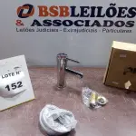 01 TORNEIRA MISTURADOR MARCA PRIZI COM ACESSÓRIOS. (NO ESTADO) ATENÇÃO! FAZER A VISITAÇÃO ANTES DE ARREMATAR, NÃO SABEMOS SE FUNCIONA, LEILÃO NÃO TEM GARANTIA E NEM DEVOLUÇÃO, SUJEITO A POSSÍVEIS AVARIAS VISÍVEIS/OCULTAS E/OU AUSÊNCIA DE COMPONENTES.